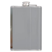 Caught snacking again - Squirrel Ai image フラスク (裏面)