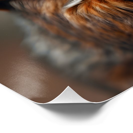 Caught snacking again - Squirrel Ai image ポスター (コーナー)