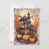 Cauldron Commune：ハロウィーンへの個人招待状 招待状 (正面)