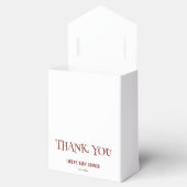 Cauldron Halloween Baby Shower Thank You フェイバーボックス (オープン)