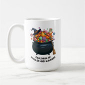 Cauldron Of Giggles And Gummies コーヒーマグカップ (左)