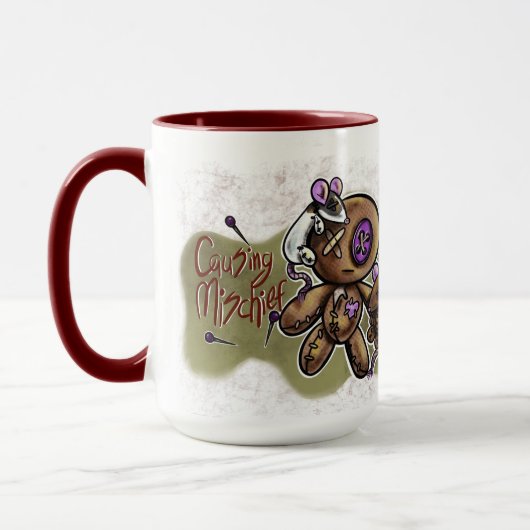 Causing Mischief Mug マグカップ (左)