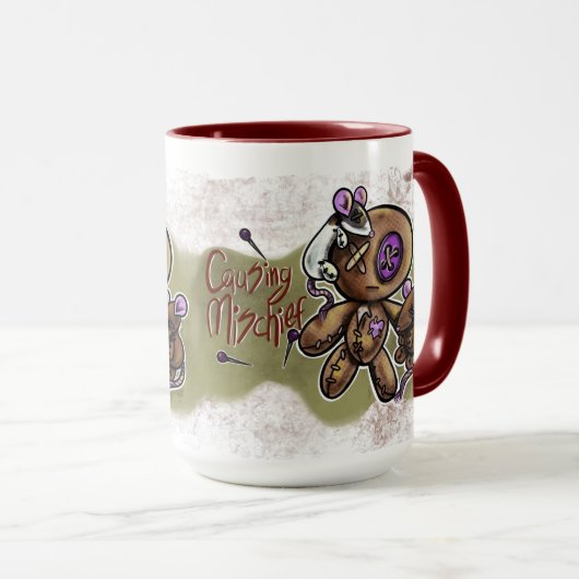 Causing Mischief Mug マグカップ (正面右)
