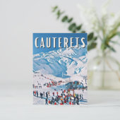 Cauterets Station de ski ポストカード (スタンド正面)