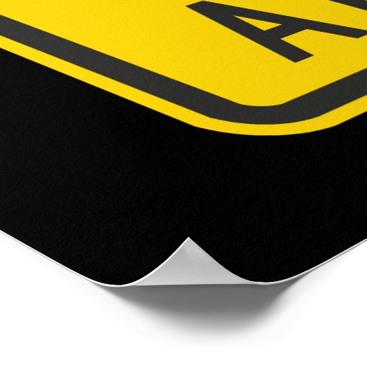 Caution Adults at Play ポスター (角)