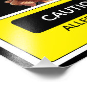 Caution Allergic to Drama フォトプリント (角)