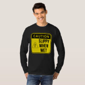 Caution Construction Danger Careful Meme  Sarcasti Tシャツ (正面フル)