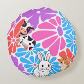 Caution design ラウンドクッション (裏面)