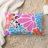 Caution design ランバークッション (ブランケット)