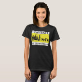 Caution Forklift Driver Truck Operator Forklift Tシャツ (正面フル)