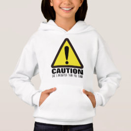 Caution! Funny Holiday Gift Hoodie