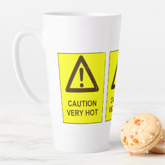 Caution - Hot Latte Mug カフェラテマグ