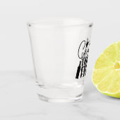 Caution: I Have No Filter ショットグラス (左)