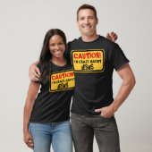 CAUTION! I'M CRAZY ABOUT JESUS Tシャツ (ユニセックス)