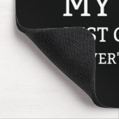 Caution My Son Just Got His Driver's License  マウスパッド (コーナー)