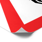 Caution Prostitute (Attenzione Prostitute) Sign ポスター (角)