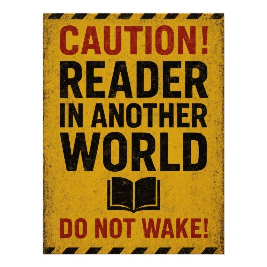 "Caution Reader In Another World Do Not Wake!" ポスター (正面)