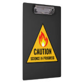 Caution Science in Progress クリップボード (右)