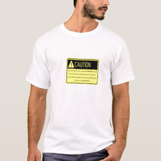 cautionawesome tシャツ