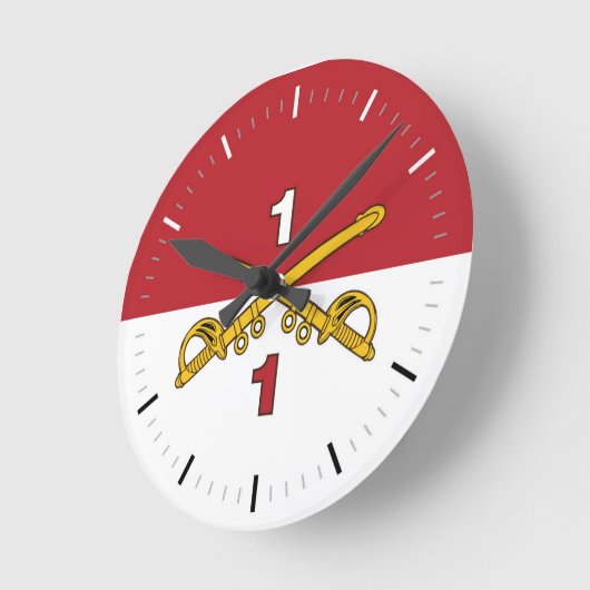 Cavギドンの壁時計 ラウンド壁時計 (傾斜)