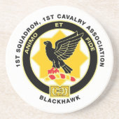 Cavサンドストーン飲み物用コースター コースター (正面)