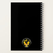 Cavノートブック – 赤と白 ノートブック (裏面)