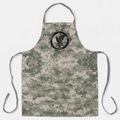 CAVモダン迷彩柄エプロン エプロン (正面)