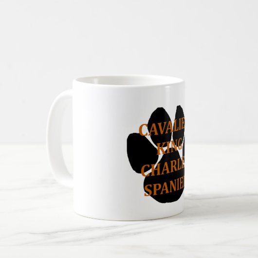 cav名paw コーヒーマグカップ (正面左)