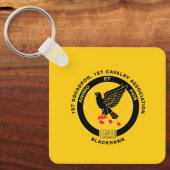 Cav関連キーチェーン – Cav金ゴールド キーホルダー (正面)