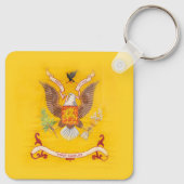 Cav関連付けクラシックブラックキーチェーン キーホルダー (裏面)