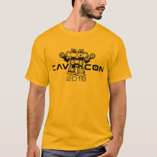 CAV-CON 2018年(動揺してなロゴ) Tシャツ