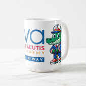 CAVAロゴマグ コーヒーマグカップ (正面右)