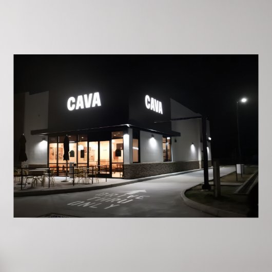 Cava Night Shot ポスター (正面)