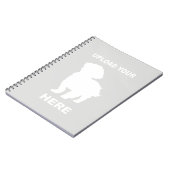 Cavachonノート、犬の写真をアップロード ノートブック (左側)