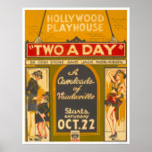 CavalcadeVaudeville1938 WPA ポスター (正面)