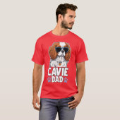 Cavalier Dad Classy1 girl Tシャツ (正面フル)