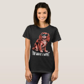 Cavalier King Charles Art For Men Women Cavalier S Tシャツ (正面フル)