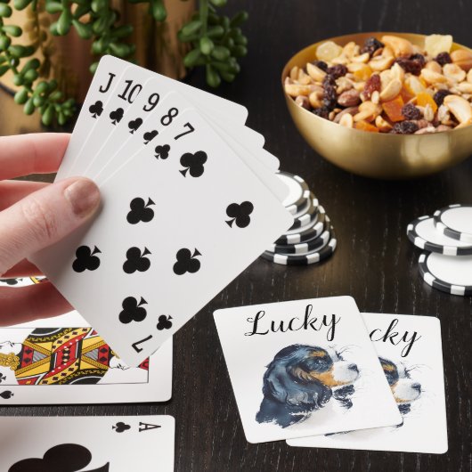 Cavalier King Charles Dog Playing Card Set Gift トランプ (インサイチュ)