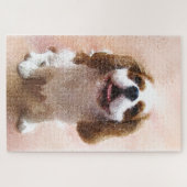 Cavalier King Charles heureux ジグソーパズル (横)