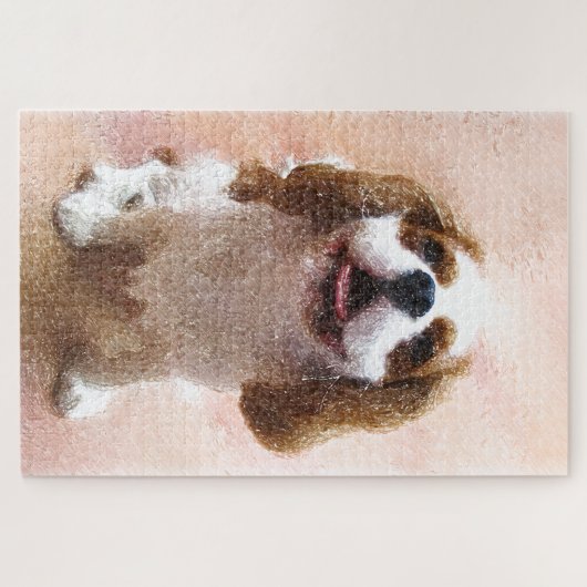 Cavalier King Charles heureux ジグソーパズル (横)