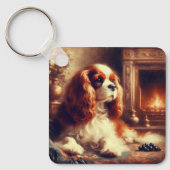Cavalier King Charles Spaniel キーホルダー (正面)