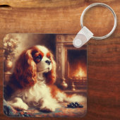 Cavalier King Charles Spaniel キーホルダー (裏面)