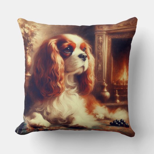Cavalier King Charles Spaniel クッション (正面)