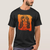 Cavalier King Charles Spaniel  16 Tシャツ (正面)