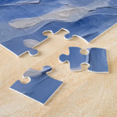 Cavalier King Charles Spaniel Christmas Boat ジグソーパズル (側面)