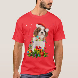 Cavalier King Charles Spaniel Christmas Lights Xma Tシャツ