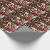 Cavalier King Charles Spaniel Cozy Basket ラッピングペーパー (角)