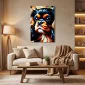 Cavalier King Charles Spaniel Dog Acrylic Print キャンバスプリント