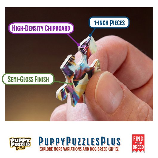 Cavalier King Charles Spaniel Dog Acrylic Print ジグソーパズル