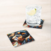 Cavalier King Charles Spaniel Dog Acrylic Print ペーパーコースター (インサイチュ)